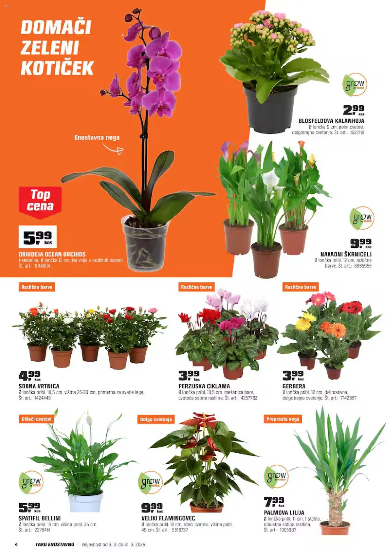 Novi OBI katalog ponudbe – veljaven od 03.03.2026 | Stran: 4