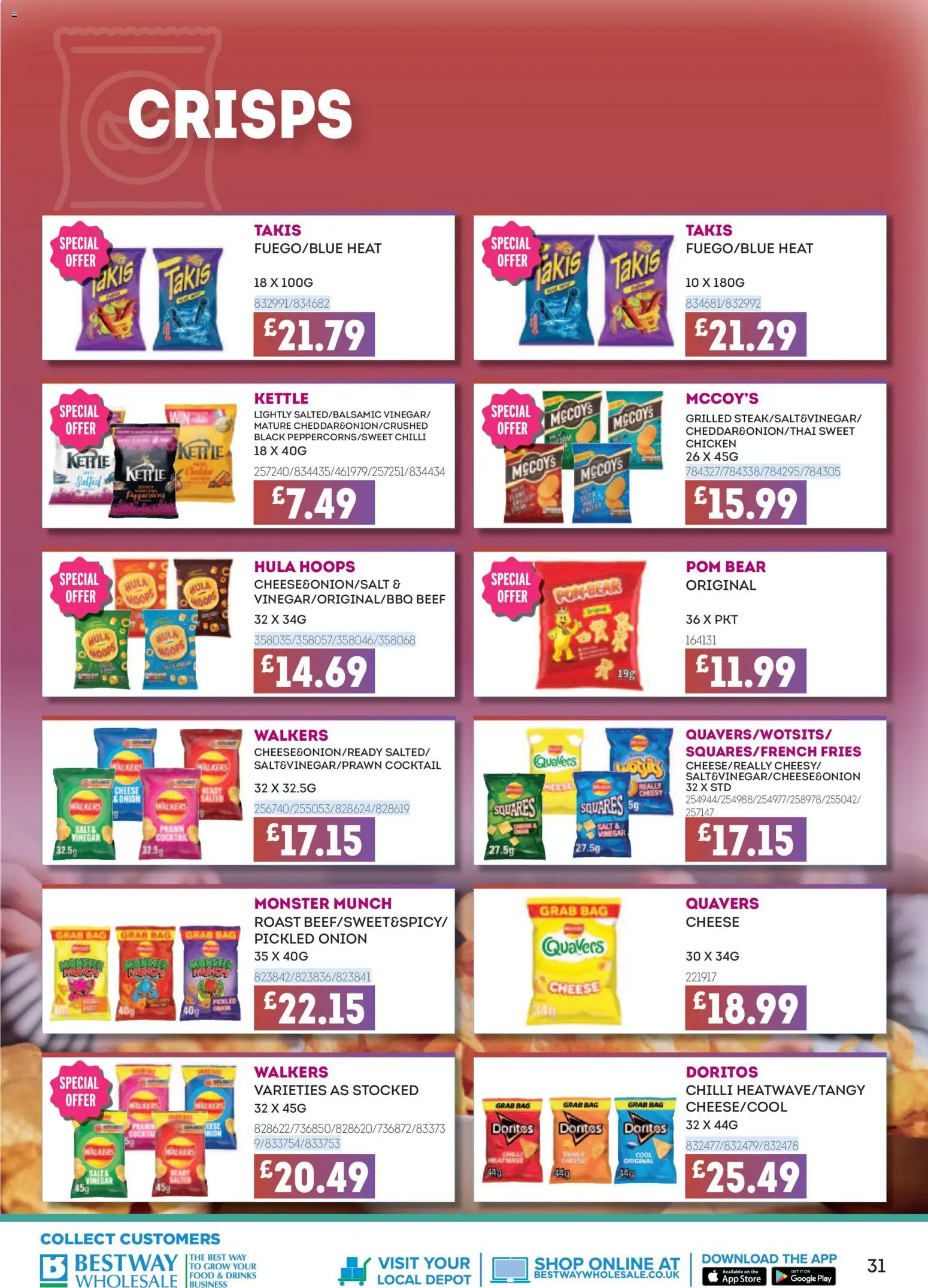 {H1} | Page: 31 | Products: Onion, Chicken, Beef, Bag