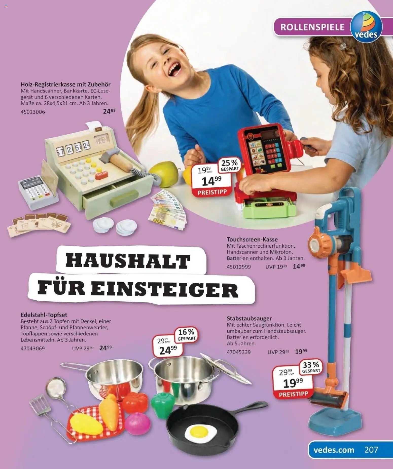 Vedes Das grosse buch der wünsche – gültig ab 01.10.2026 | Seite: 207 | Produkte: Batterien