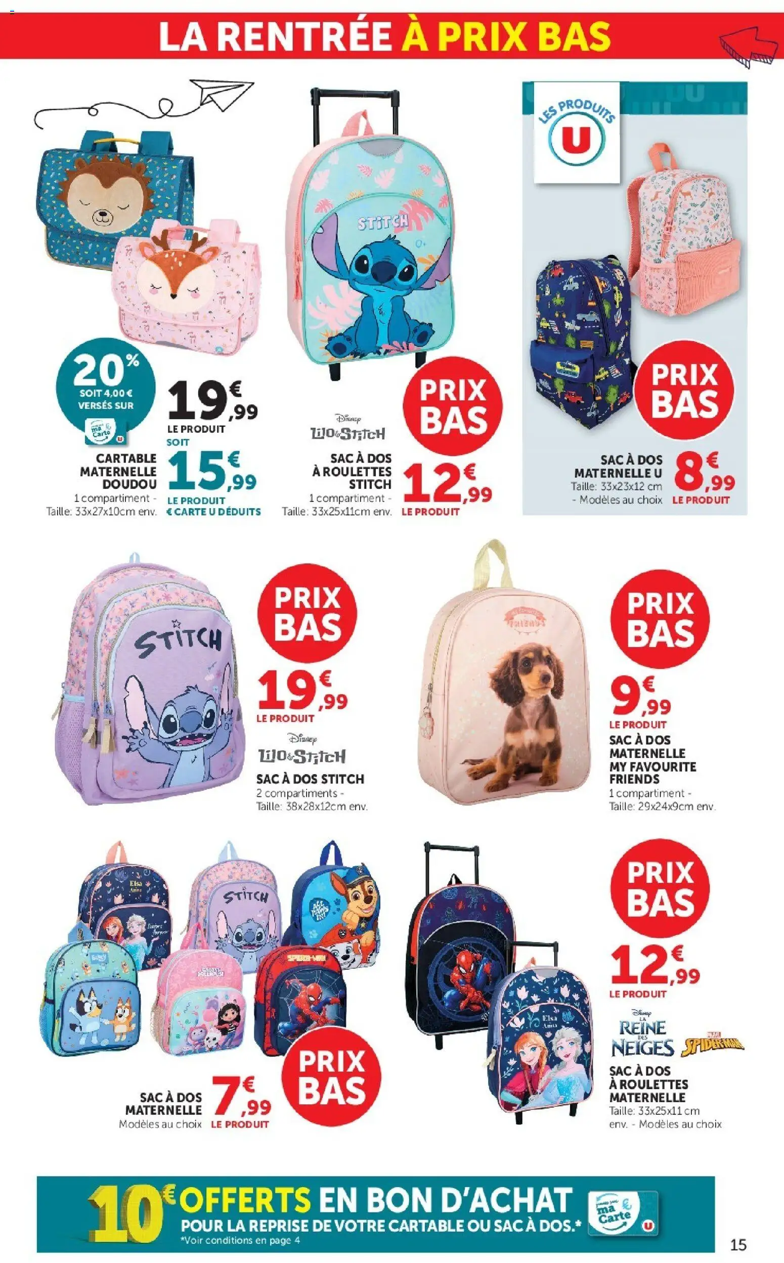 {H1} | Page: 15 | Produits: Sac, Cartable, Sac à dos