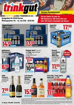 Trinkgut Prospekt Murnau ab 17.08.2026 gültig