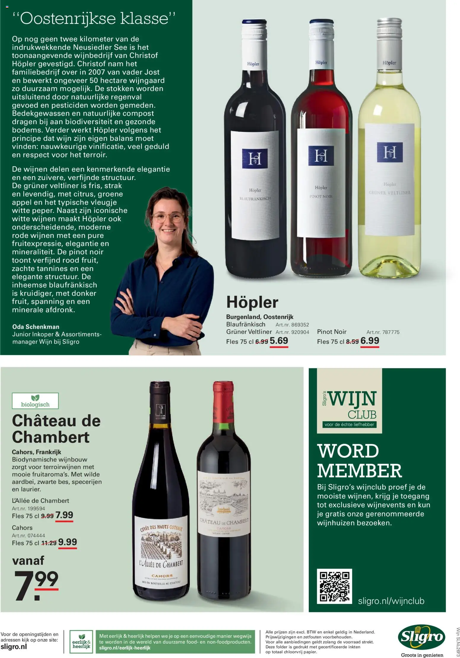 {H1} | Pagina: 61 | Producten: Wijn, Fles, Olasz felvágott, Appel