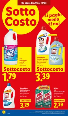Anteprima del volantino WC Net Gel Disincrostante WC, 2x 700 ml confezione valido a partire dal 07.05.2026 | Pagina: 4