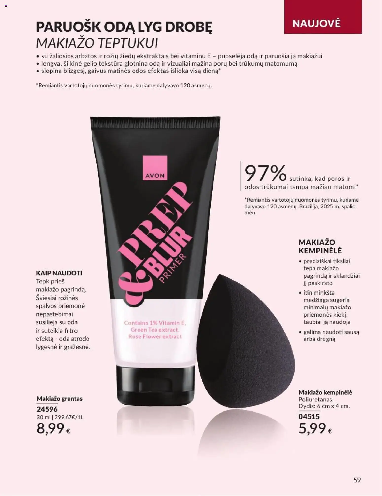 AVON akcijos nuo 2026.09.01 | Puslapis: 59