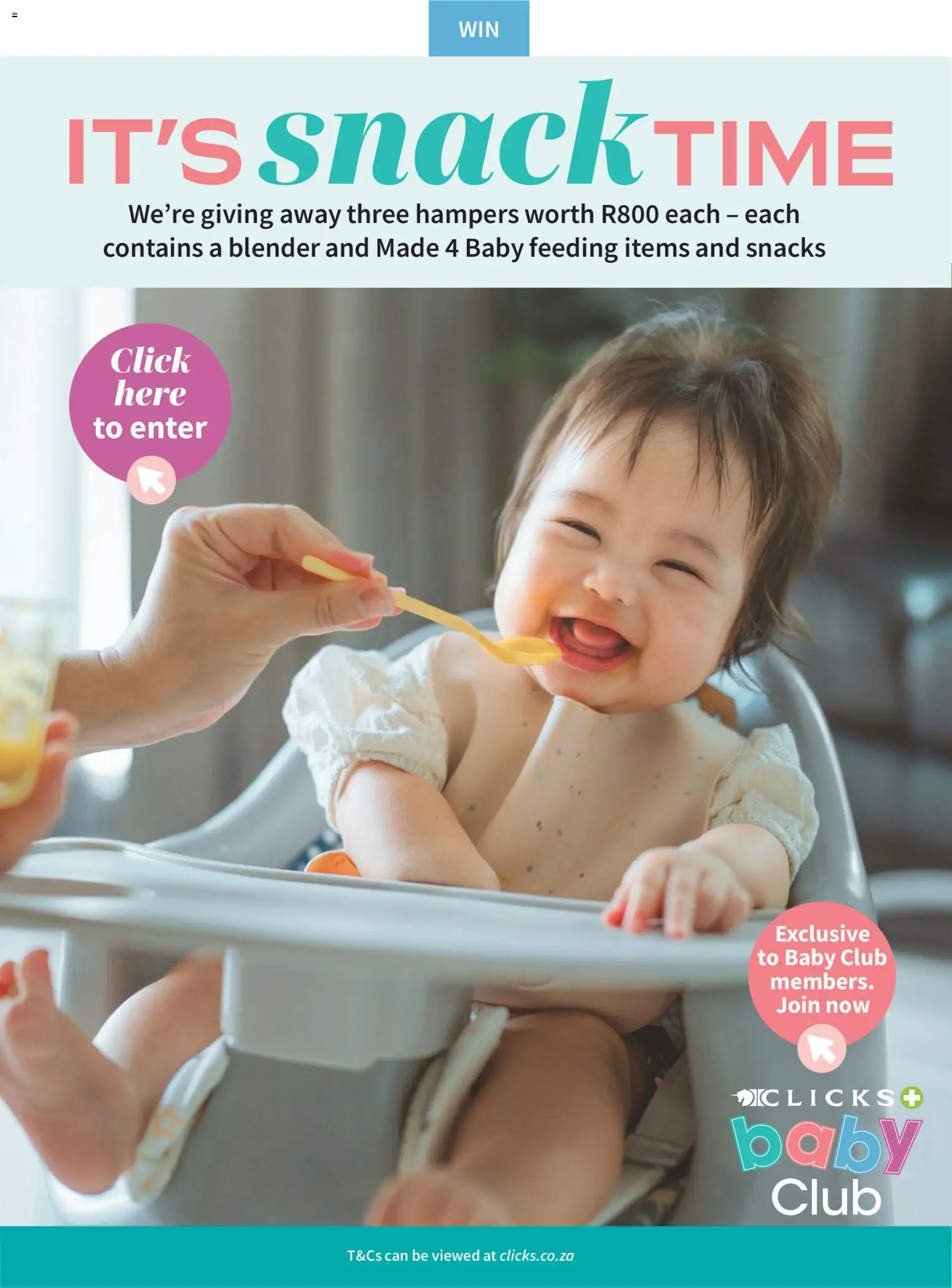 New Clicks catalogue – valid from 01.03.2026 | Page: 24 | Products: Blender, Snacks, Baby food