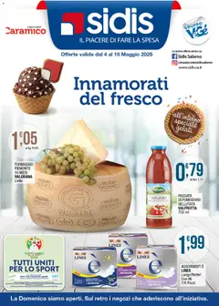 Anteprima del volantino Sidis volantino valido a partire dal 04.05.2026