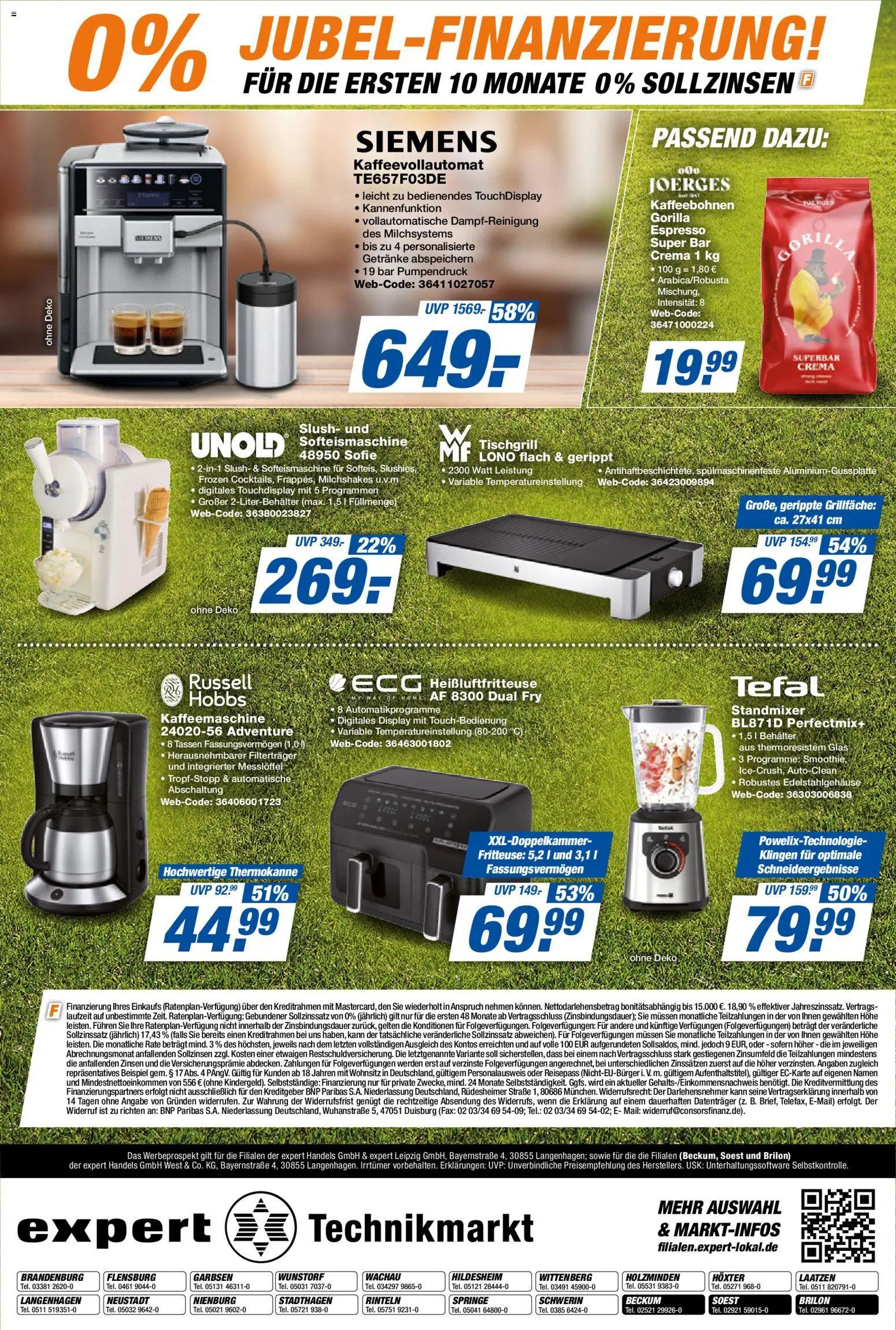 Expert Prospekt – gültig ab 22.05.2026 | Seite: 12 | Produkte: Siemens, Kaffeemaschine, Kaffeevollautomat, Heißluftfritteuse