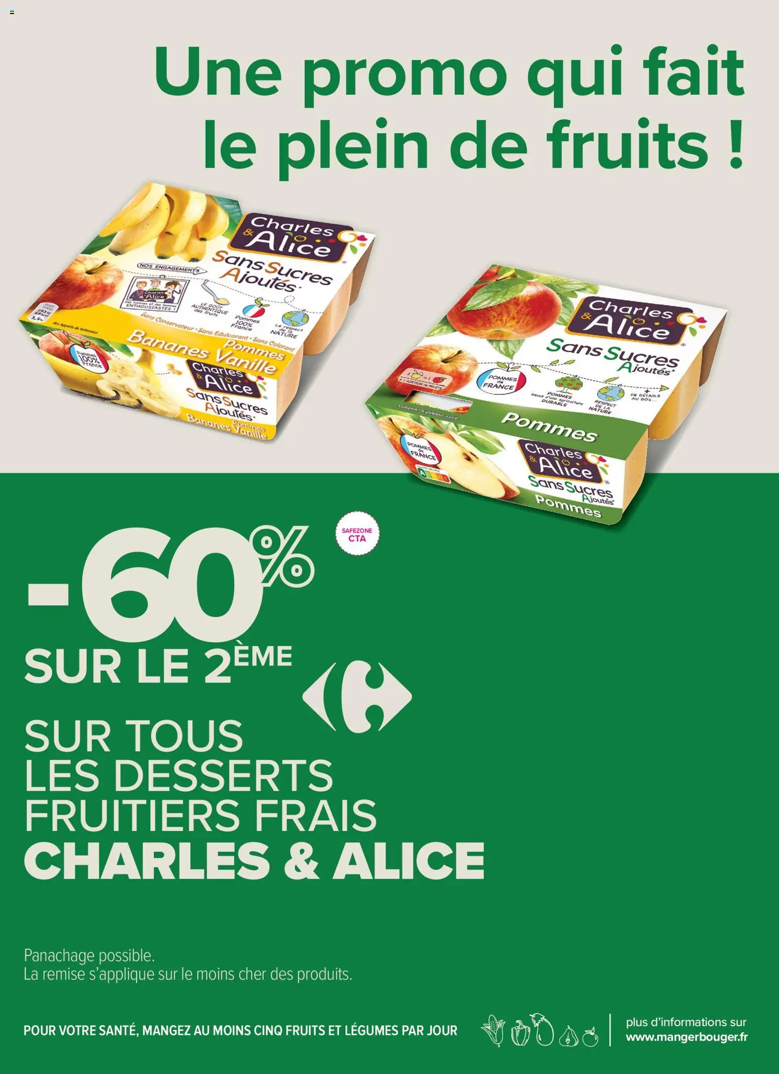 {H1} | Page: 5 | Produits: Vanille, Fruits, Pommes, Bananes