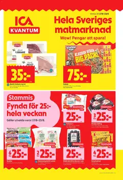 ICA Kvantum - Aktuella erbjudanden - Förhandsvisning av reklamblad från butik ICA Kvantum aktuell från 17/08/2026