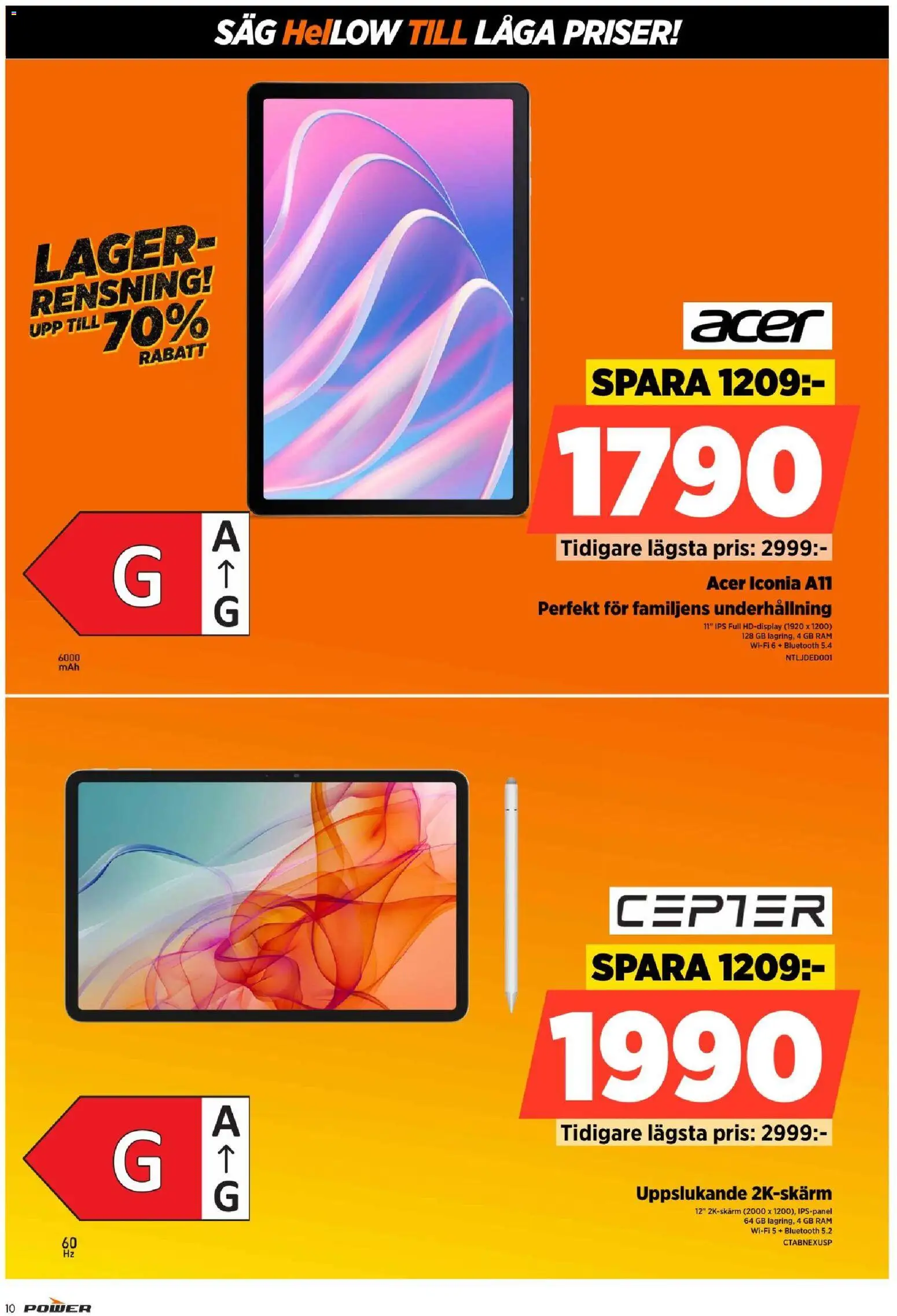 Power reklamblad aktuell från 12/10/2026 | Sida: 10 | Produkter: Såg, Wifi