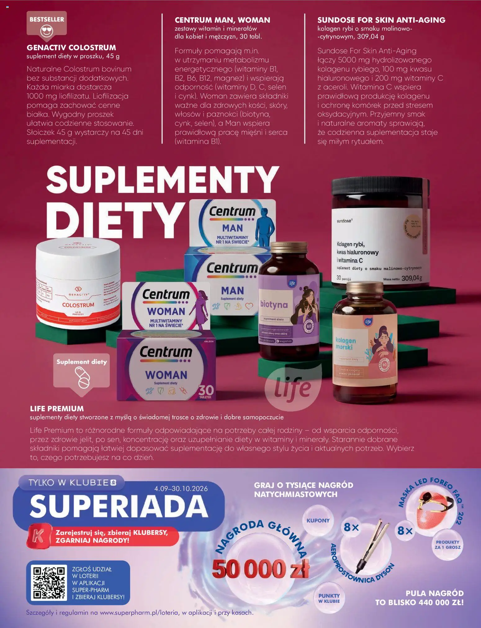 Super-pharm gazetka od 19.09.2026 | Strona: 9 | Produkty: Proszek, Prostownica, Maska