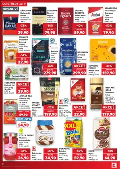 Náhled letáku EDUSCHO FAMILY Mletá káva, Mletá káva 2x250 g od 30.09.2026 | Strana: 34
