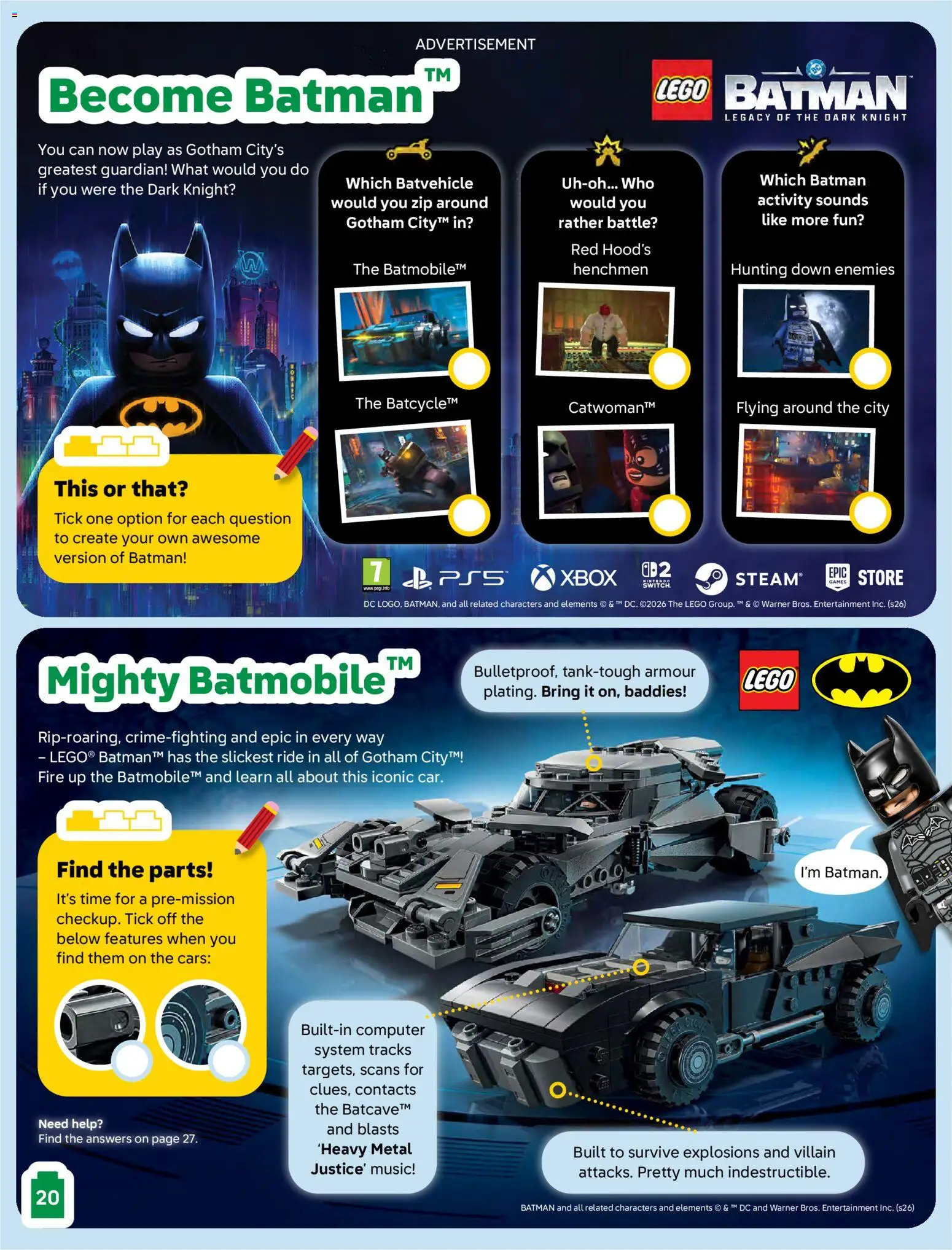 Lego The Magazine July-Oct 8 gültig ab 01.07.2026 | Seite: 20 | Produkte: Computer, Xbox