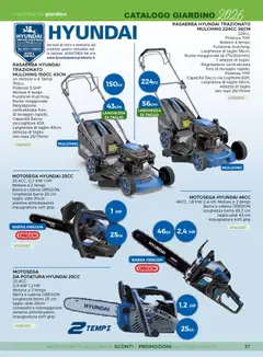 Anteprima del volantino La Prealpina volantino Macchine da Giardino valido a partire dal 08/06/2026 | Pagina: 6 | Prodotti: Rasaerba, Motosega