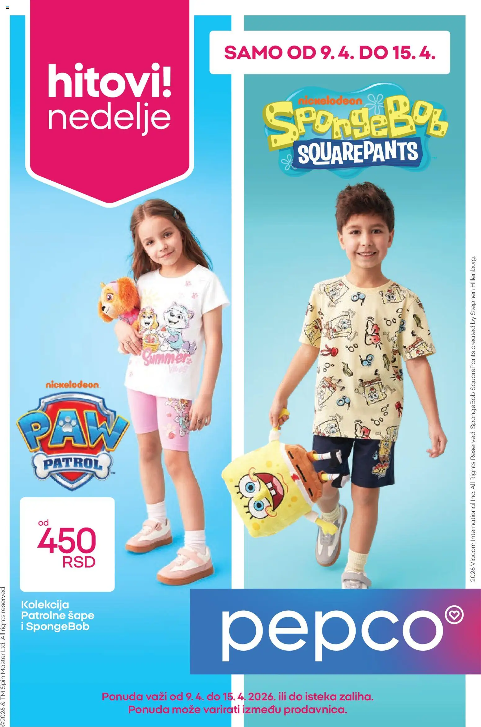 Pepco katalog - važi od 09.04.2026 | Strana: 1