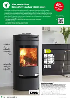 Hagebau Kaminofen und Zubehör ab 29.07.2026 gültig | Seite: 12 | Produkte: Ofen, Gewicht, Tisch