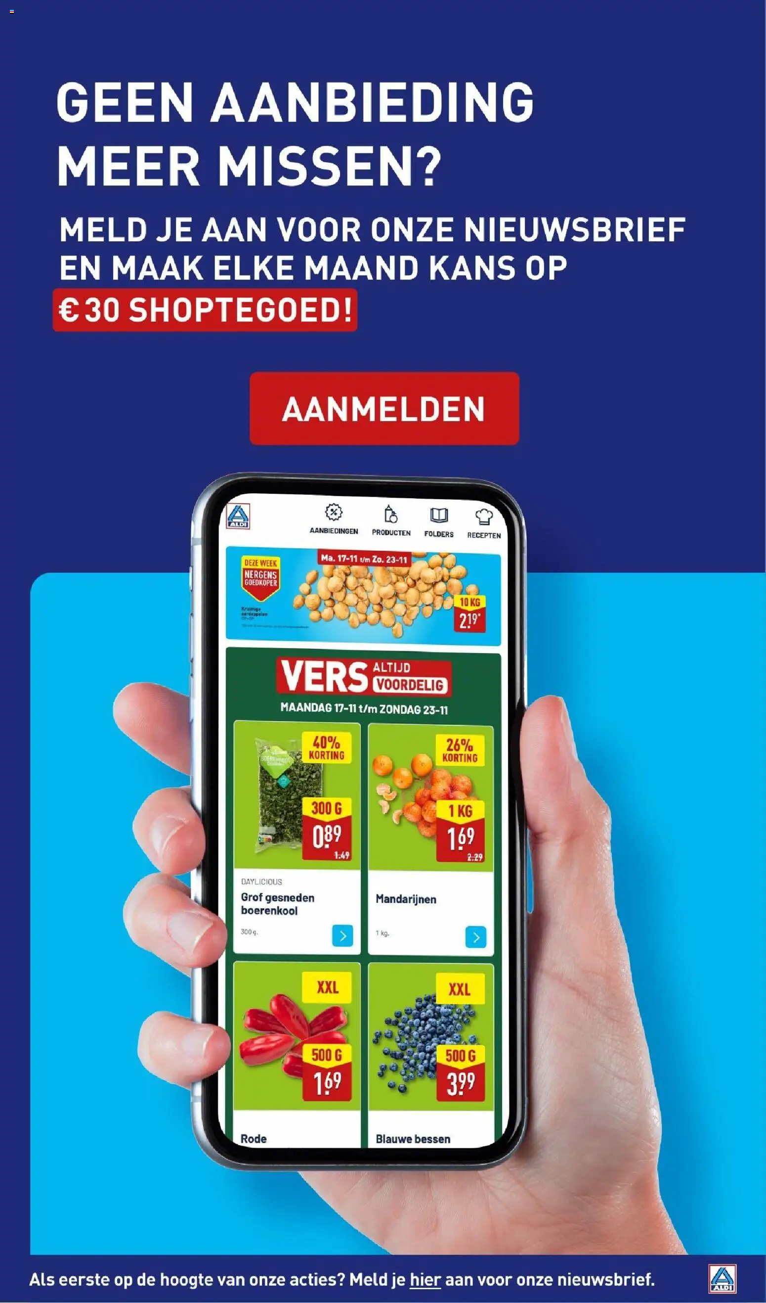 {H1} | Pagina: 38 | Producten: Folders, Boerenkool, Mandarijnen