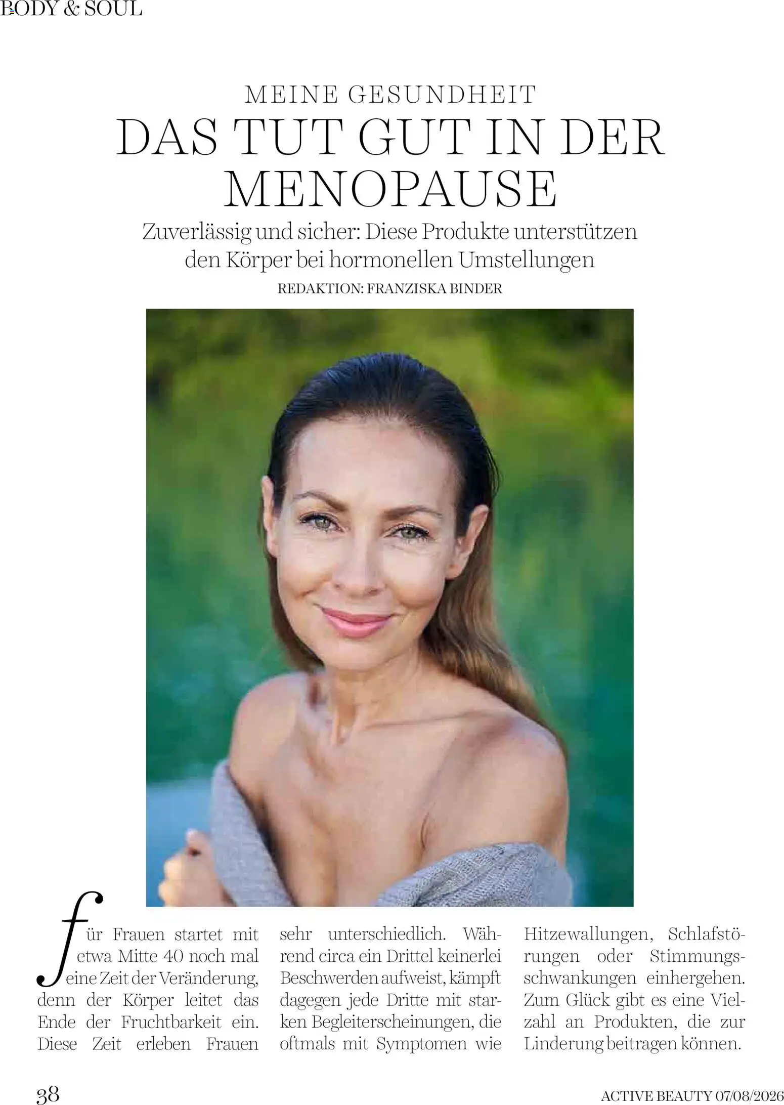 dm drogerie markt Active Beauty Magazin 07,08/2026 gültig ab 01.08.2026 | Seite: 38