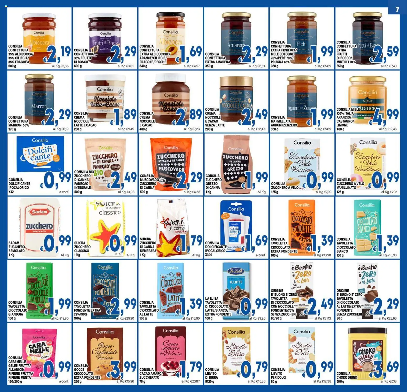 Volantino DEM del 19/10/2026 | Pagina: 7 | Prodotti: Crema, Latte, Limone, Marmellata