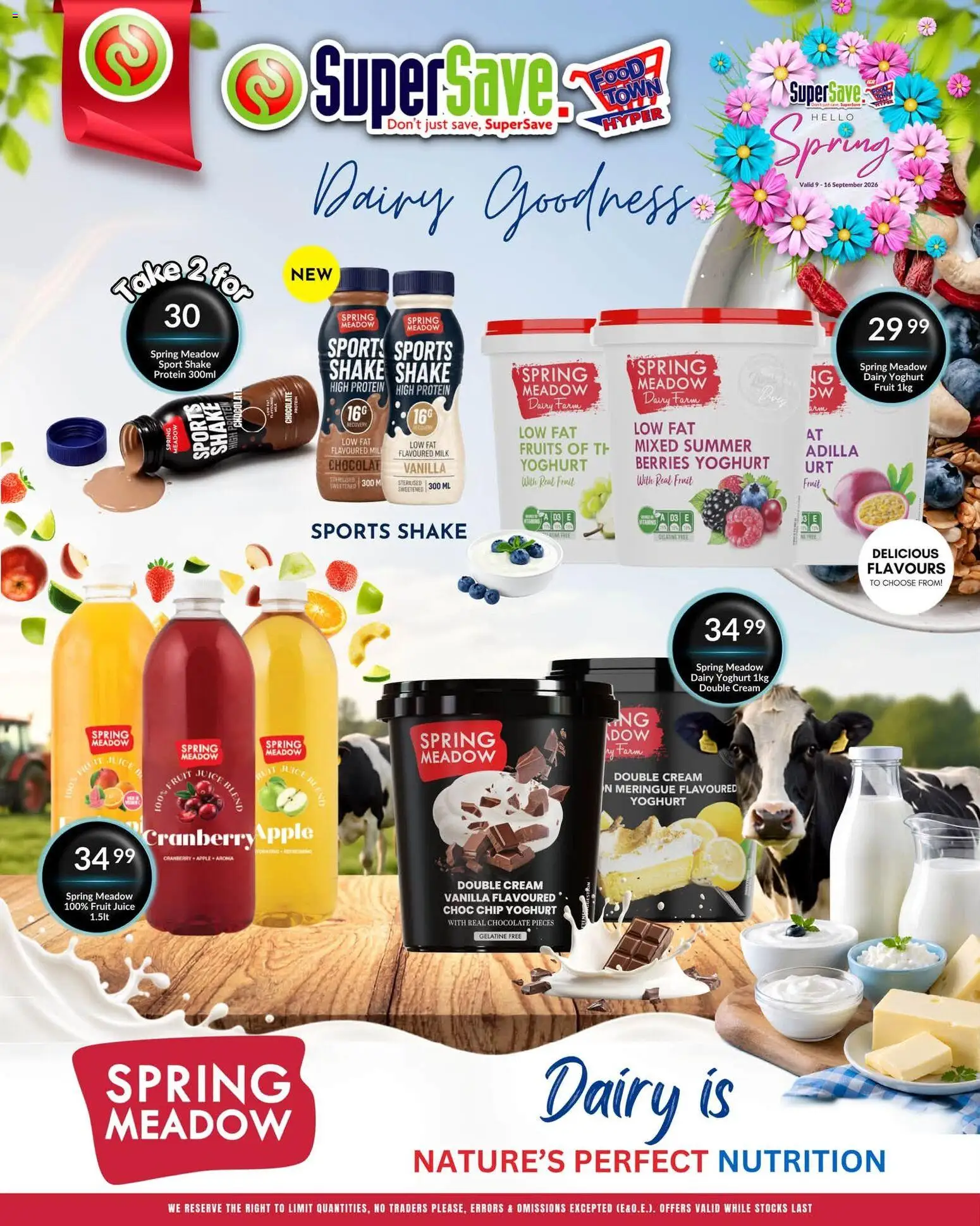 New Super Save catalogue – valid from 09/09/2026 | Page: 25 | Products: Vanilla, Milk, Chocolate, Cream