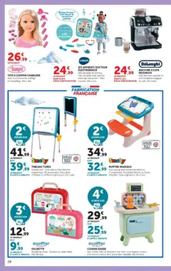 Hyper U - Prévisualisation de Hyper U - Prix bas de Noël valide à partir de 20/10/2026 | Page: 28 | Produits: Tablette, Delonghi, Café, Piles