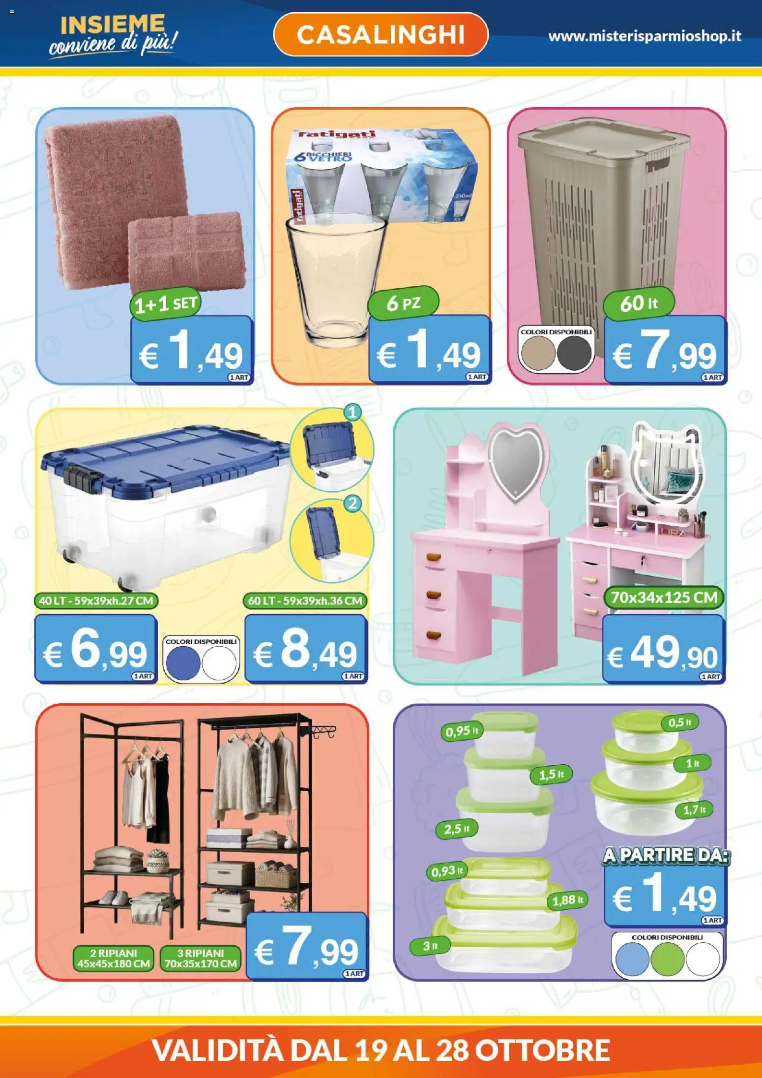 Volantino Mister Risparmio del 19/10/2026 | Pagina: 6