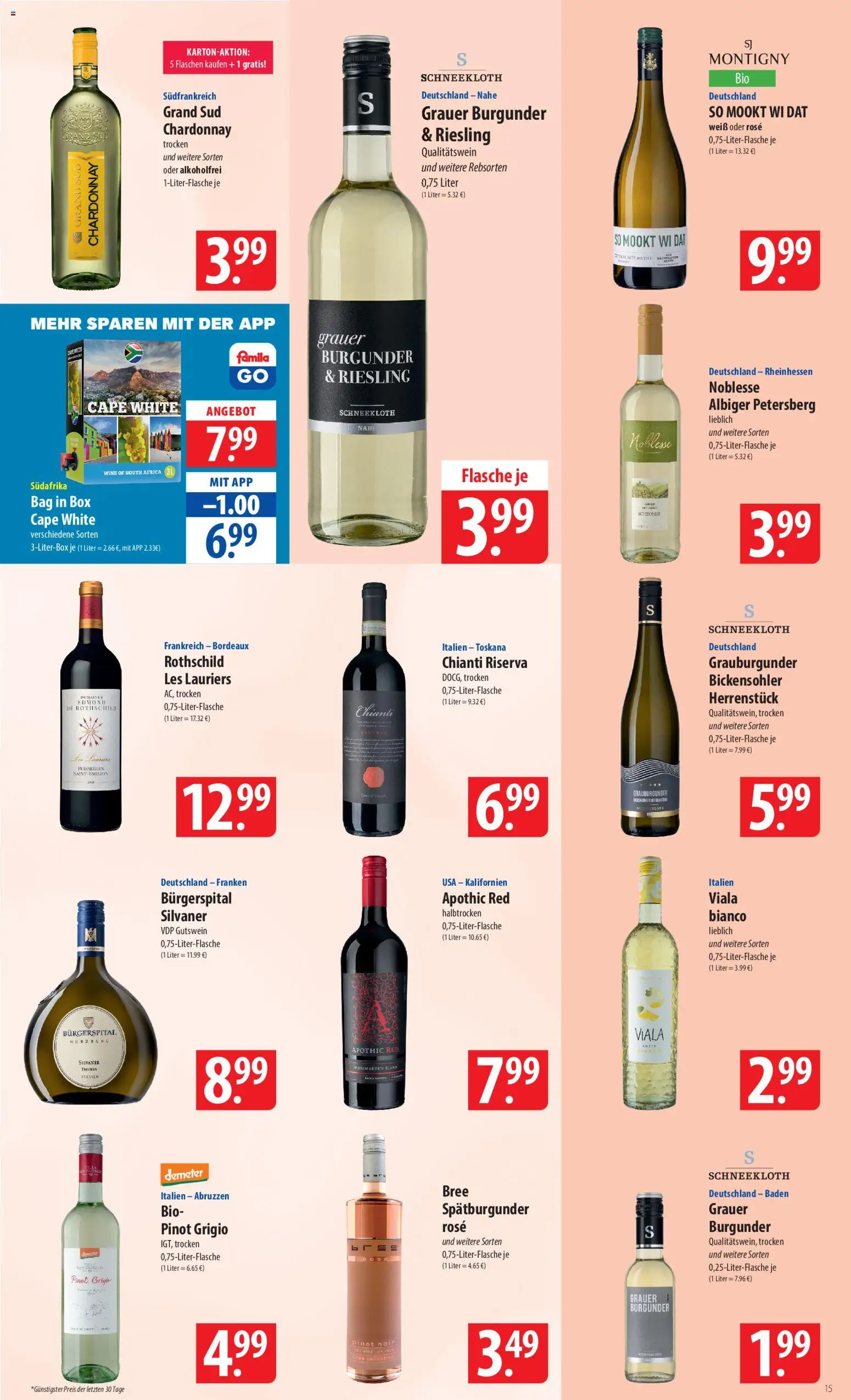 Famila Prospekt 	 – gültig ab 11.05.2026 | Seite: 15