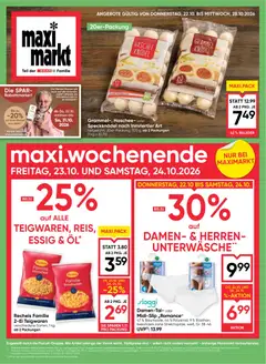 Maximarkt Flugblatt ab 22.10.2026 gültig