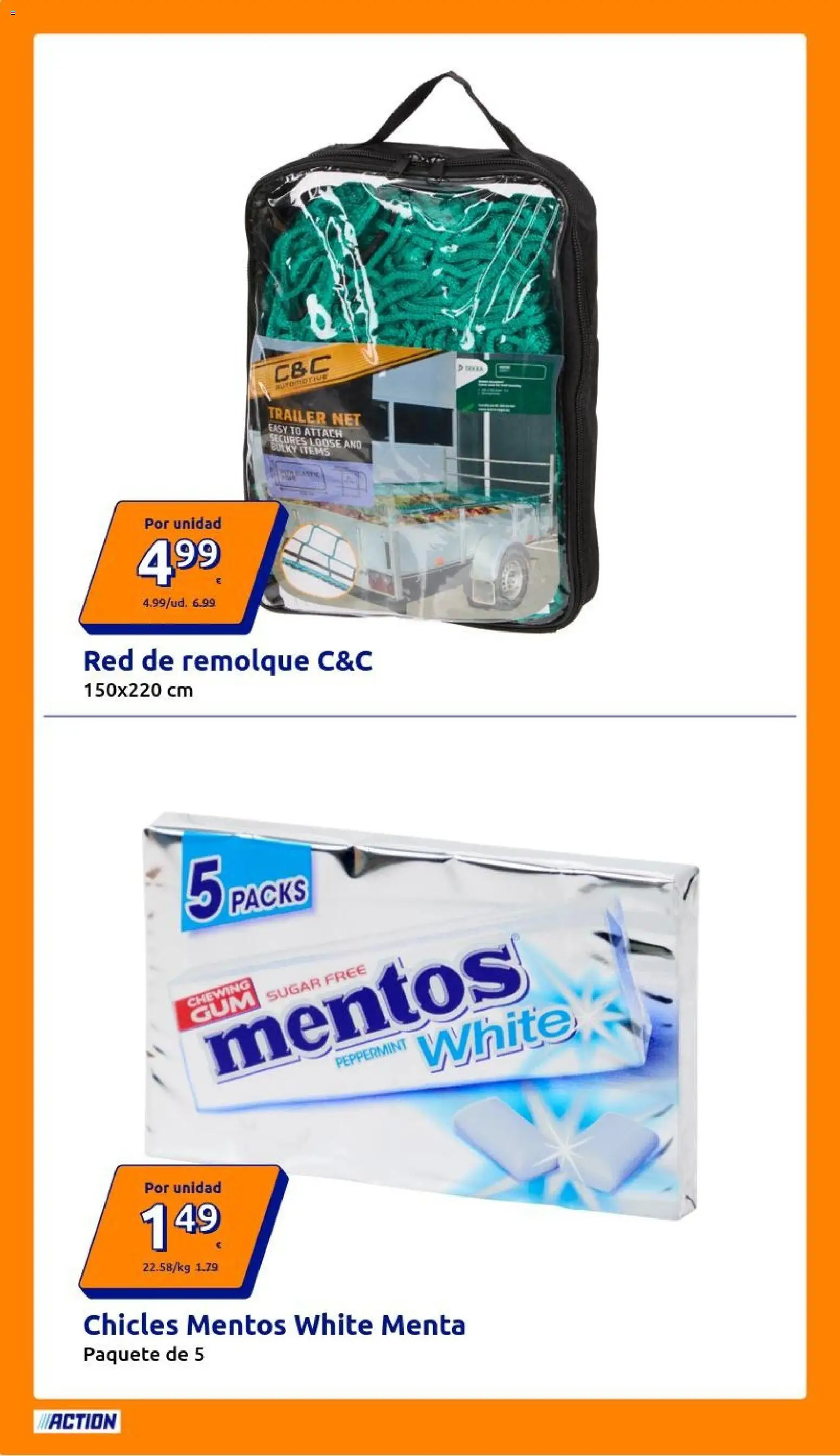 Action folleto │ válido desde el 15/07/2026 | Página: 14 | Productos: Chicles, Remolque