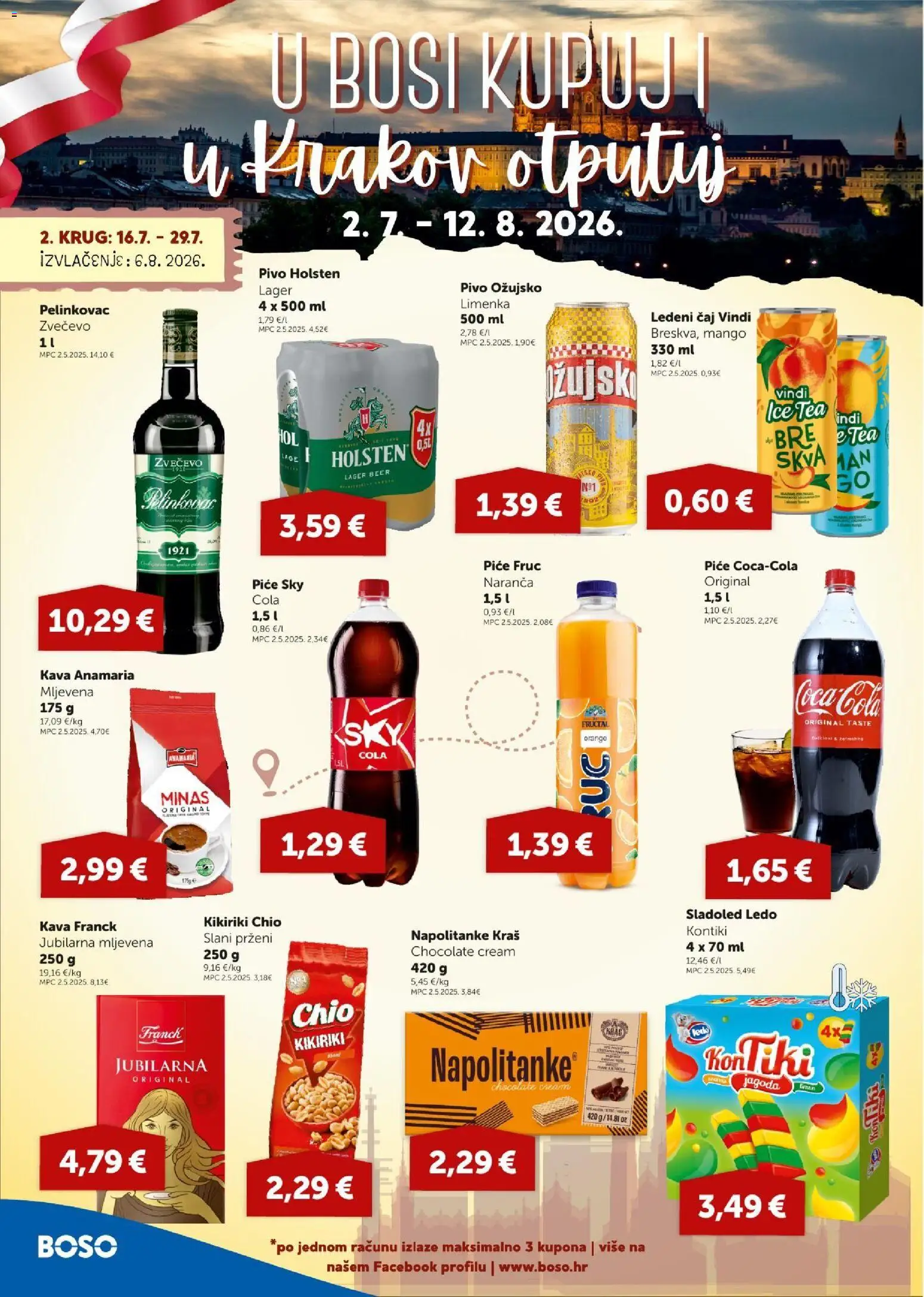 Boso katalog | vrijedi od 16.07.2026 | Stranica: 18 | Proizvodi: Pivo, Ledeni čaj, Čaj, Mango