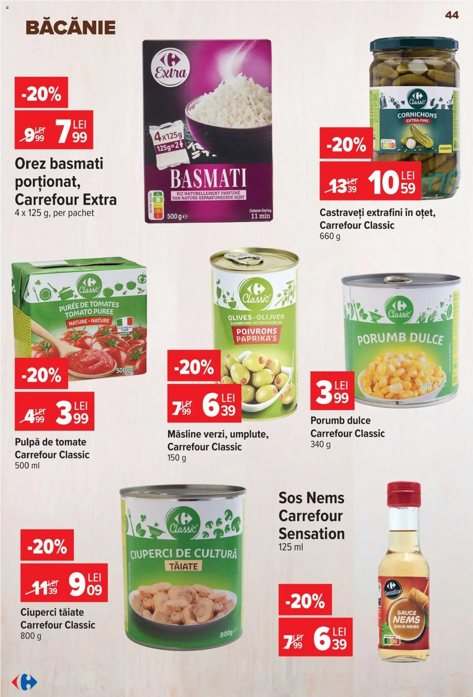 Noul catalog Carrefour – valabil de la 22.07.2026 | Pagină: 44