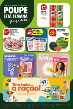 Pré-visualização Pingo Doce Poupe Esta Semana Açores válido de 30/07/2026