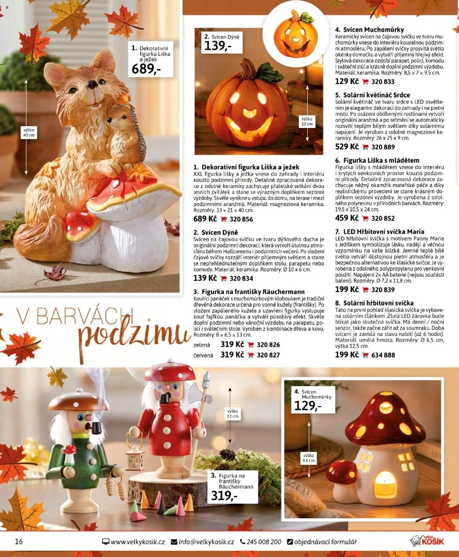 Velký Košík katalog srpen 2026 od 01.08.2026 | Strana: 16 | Produkty: AA baterie, Svíčka, Baterie, Květináč