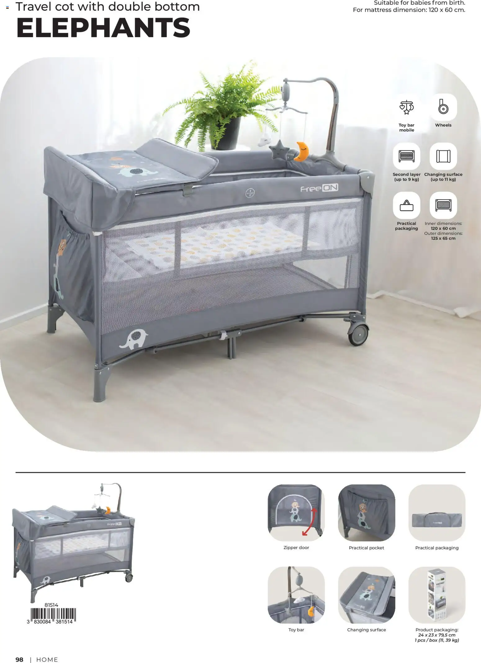 Novi Baby center katalog ponudbe – veljaven od 14.05.2025 | Stran: 98