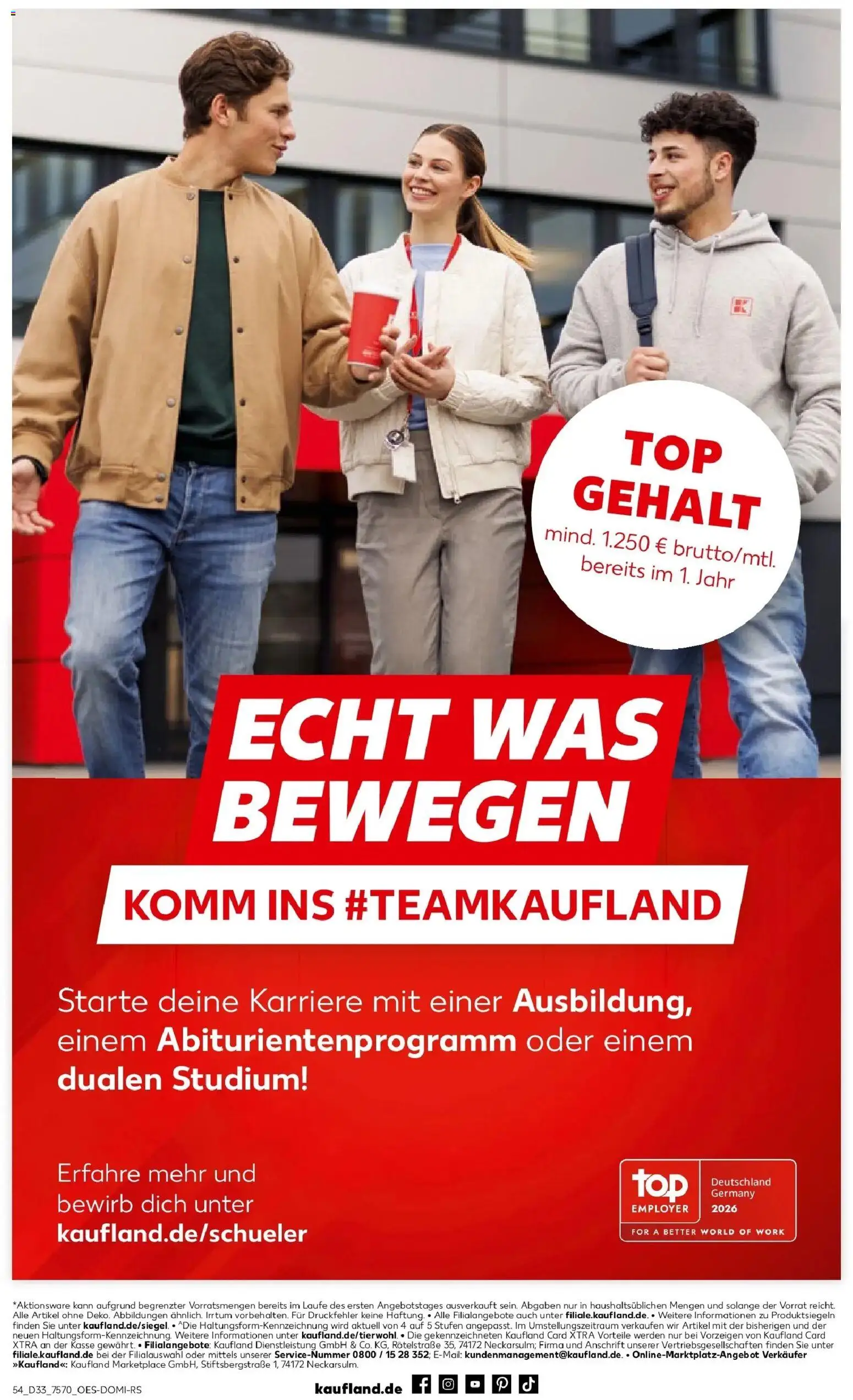Prospekt Kaufland ab 10.08.2026 » Angebote Online zum Blättern | Seite: 63