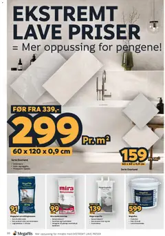 Forhåndsvisning av Megaflis kundeavis gyldig fra 13/08/2026 | Side: 20 | Produkter: Rom, Gulv