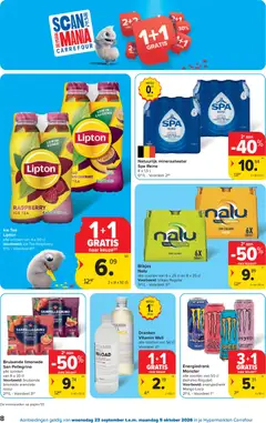 Natuurlijk mineraalwater Spa Reine, 8 x 1,5 L - Voorbeeld van een folder van Carrefour, geldig van 23/09/2026 | Pagina: 8