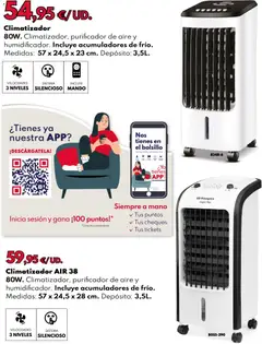 Vista previa BricoCentro folleto válido desde el 25.05.2026 | Página: 14 | Productos: Purificador de aire