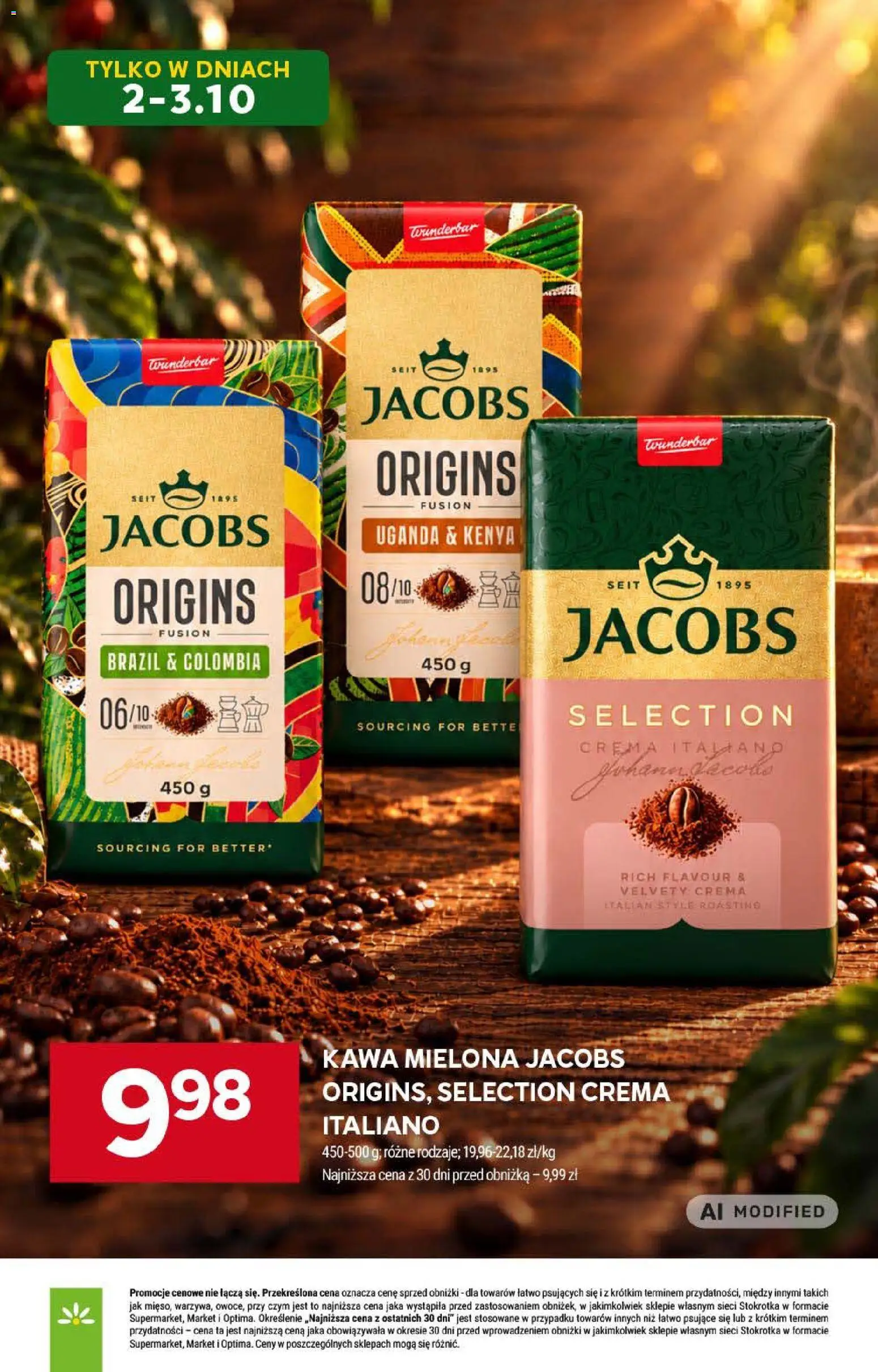 Stokrotka gazetka - Market od 01.10.2026 | Strona: 30 | Produkty: Stokrotka, Jacobs, Kawa, Kawa mielona