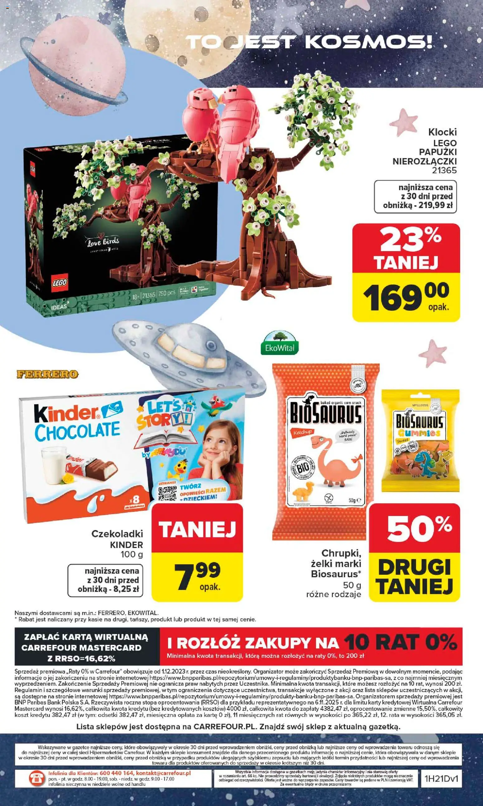 Carrefour gazetka - Dzień Dziecka od 18.05.2026 | Strona: 26 | Produkty: Karta, Czekoladki, Ketchup, Klocki Lego