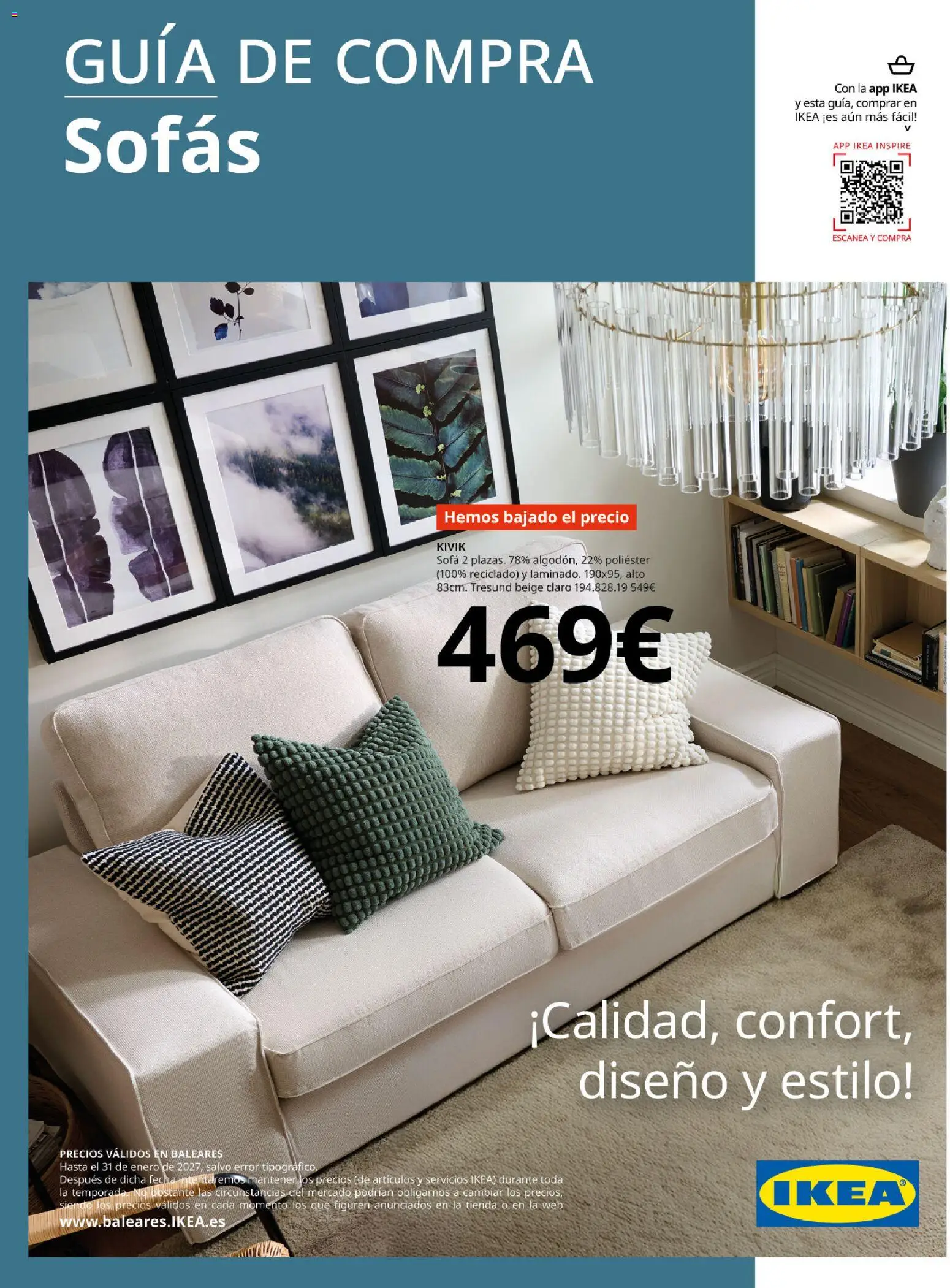 IKEA - Sofás │ válido desde el 28/09/2026 | Página: 1 | Productos: Sofás, Sofá