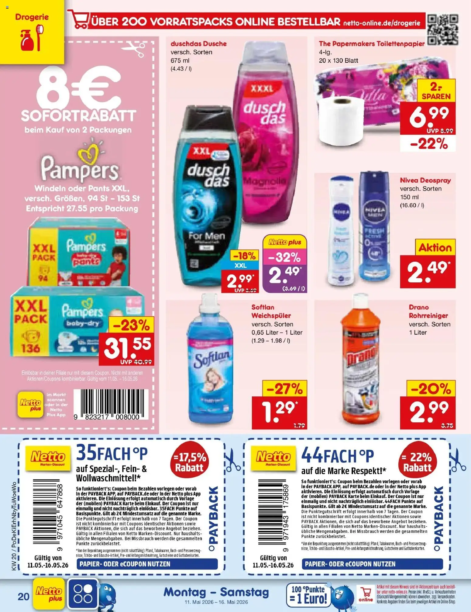 Netto Marken-Discount Prospekt Waiblingen-Bittenfeld	 (ab 10.05.2026) » Angebote | Seite: 29