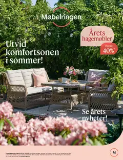 Forhåndsvisning av Møbelringen Årets hagemøbler gyldig fra 10.03.2026