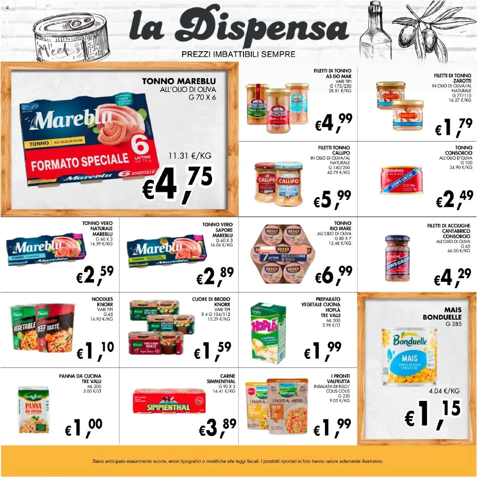 Volantino Coal del 02/07/2026 | Pagina: 13 | Prodotti: Cous cous, Acciughe, Tonno, Mais