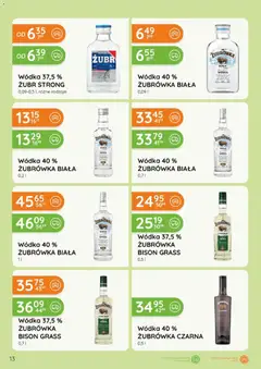 Pogląd oferty "Eurocash gazetka - Katalog Alkoholowy" - ważna od 01.05.2026 | Strona: 13 | Produkty: Żubrówka czarna, Żubrówka, Vodka, Wódka