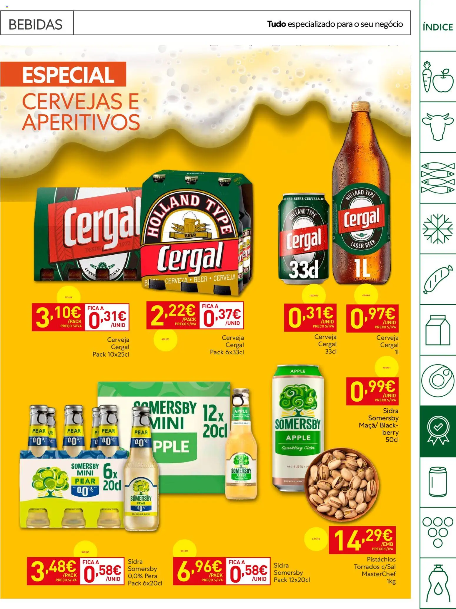 Recheio Horeca │ válido de 19.05.2026 | Página: 25 | Produtos: Cerveja, Somersby