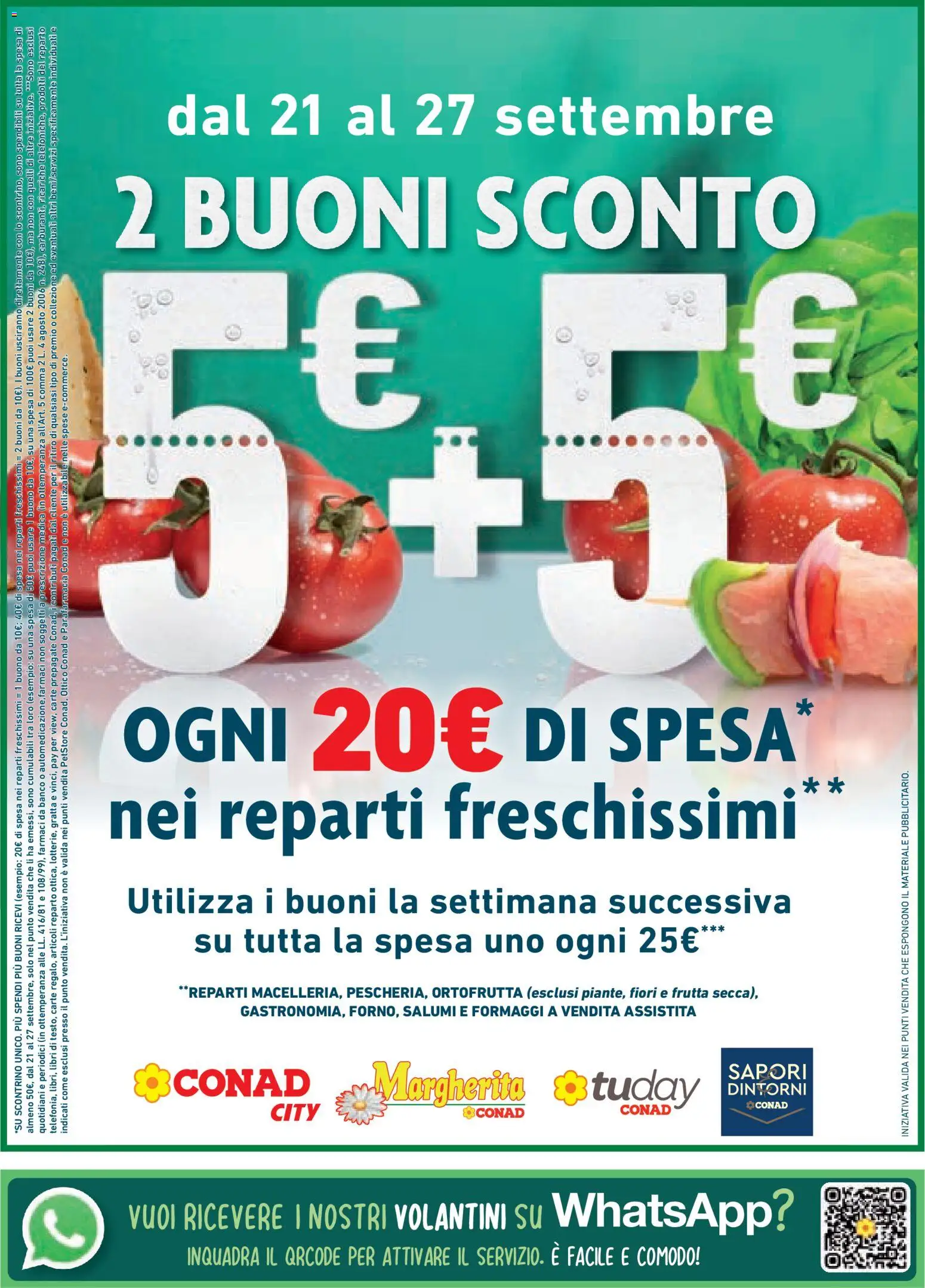 Volantino Conad del 09/09/2026 | Pagina: 20 | Prodotti: Libri, Tè, Frutta, Fiori