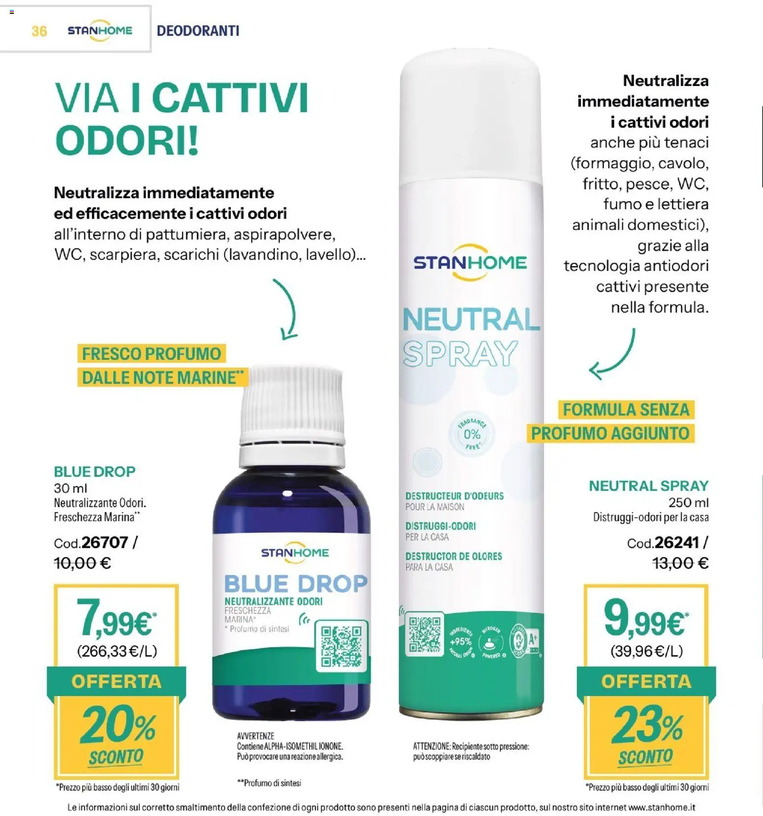 Volantino Stanhome del 23/06/2026 | Pagina: 37 | Prodotti: Lavello, Profumo