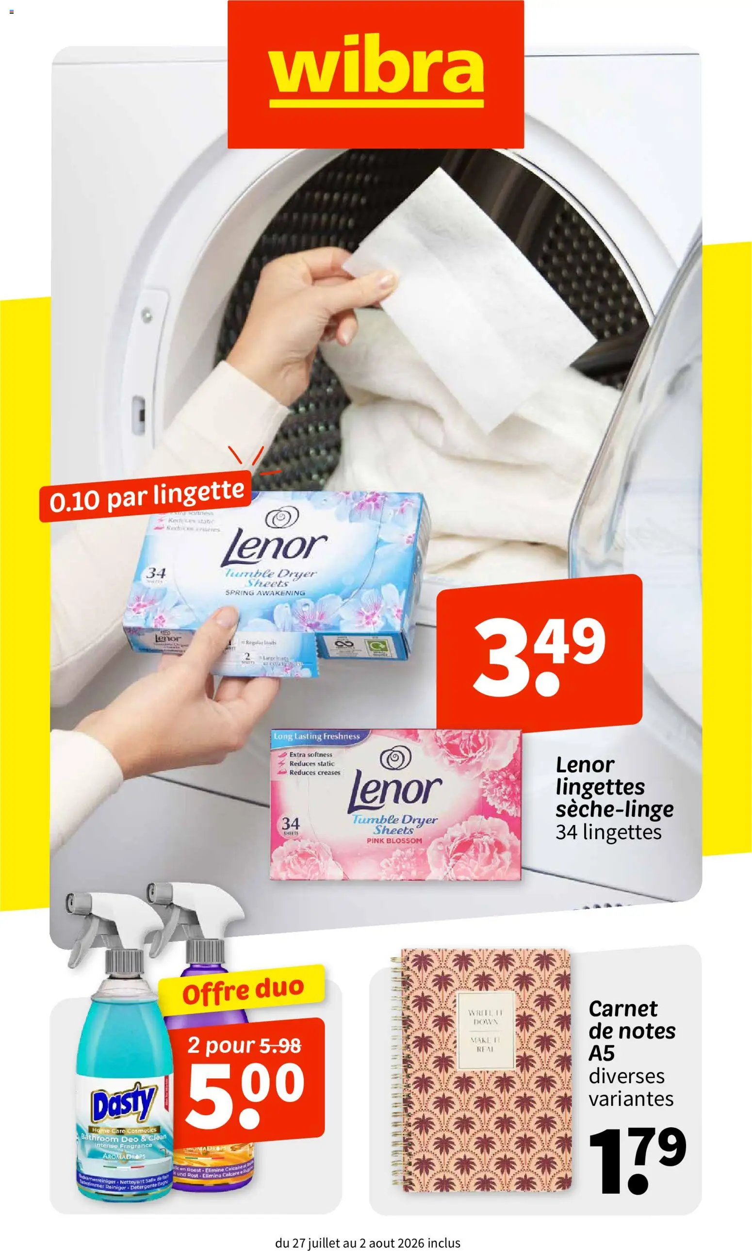 {H1} | Page: 1 | Produits: Lenor