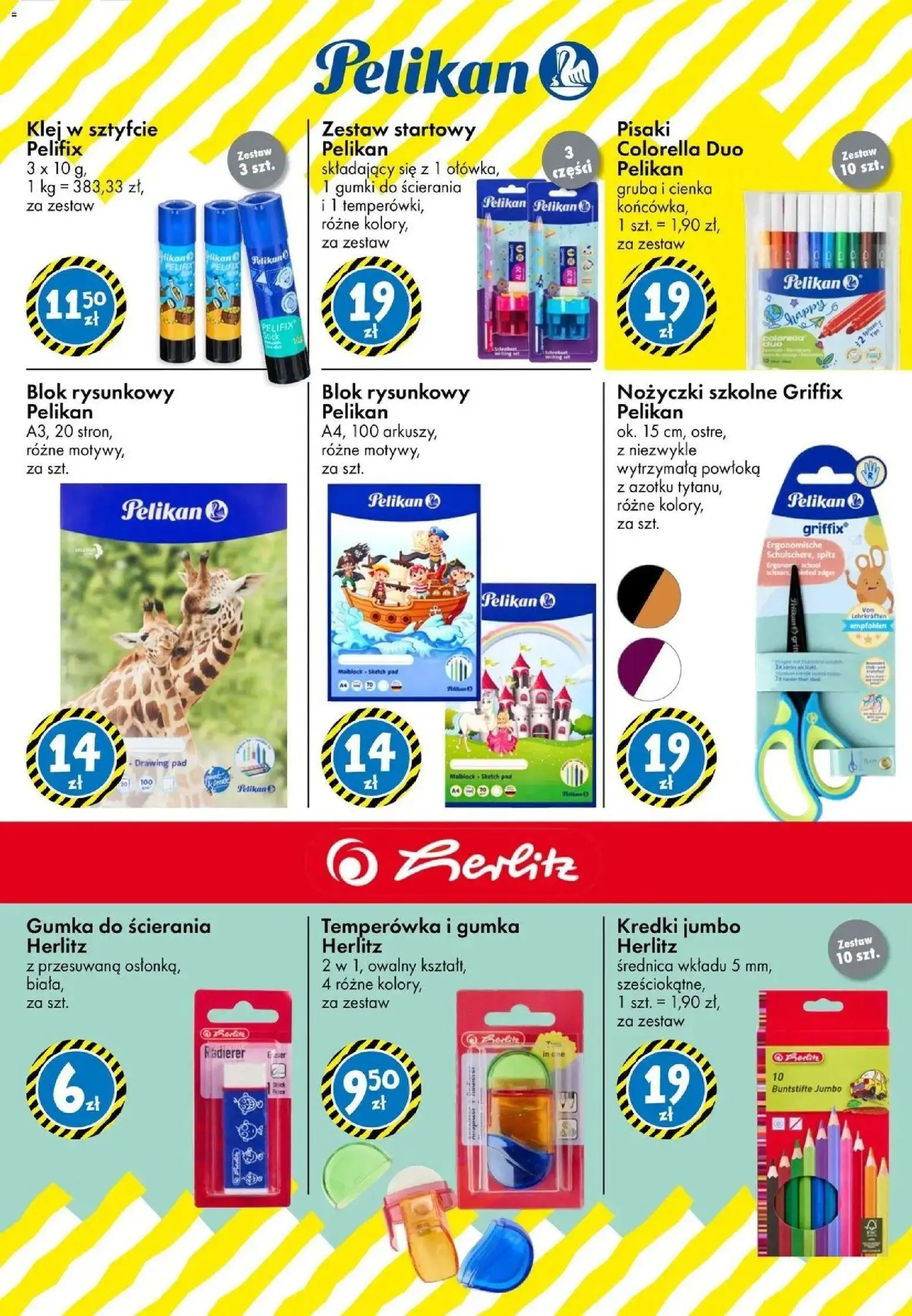 TEDi - Tedi Powrót do szkoły | Strona: 11 | Produkty: Pisaki, Temperówka, Kredki